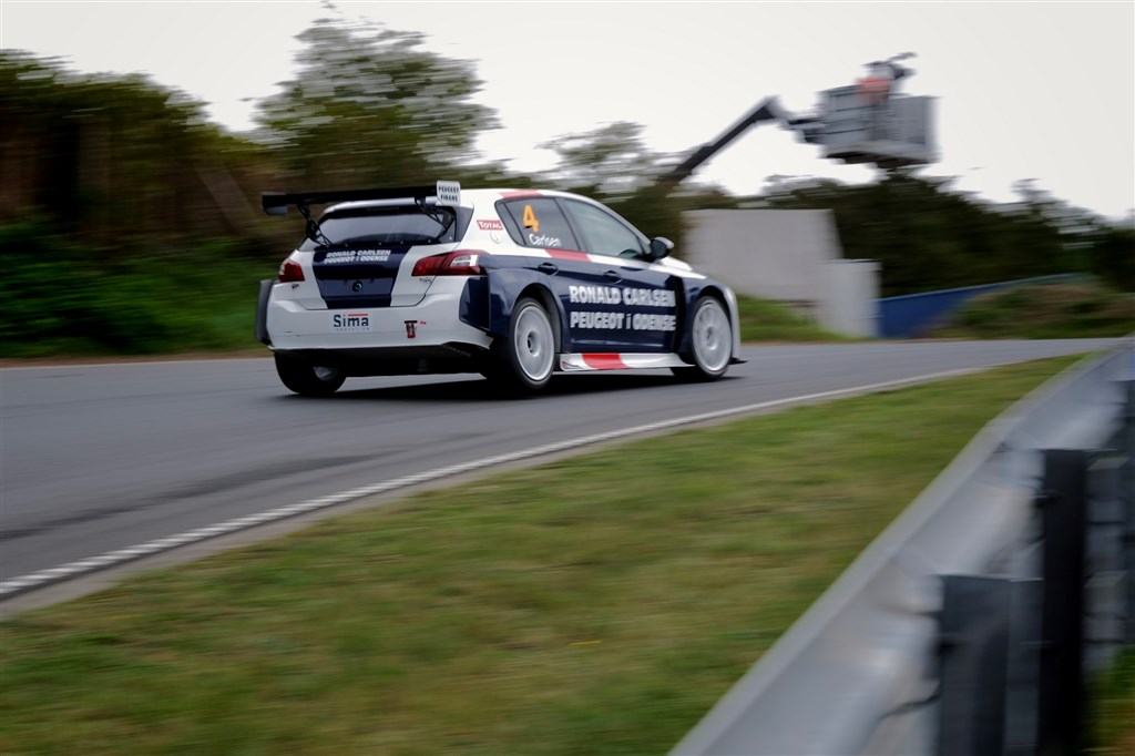 Michael Carlsen fik sat det hele sammen og tog pole position i Trophy - tre hundrededele bedre end klassens førende, nemlig René Povlsen.